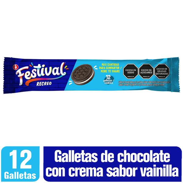 GALLETA FESTIVAL 108G RECREO